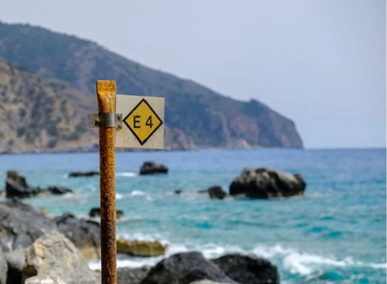 E4 Walking Path in Crete - Marker E4 Walking Path in Crete - Marker