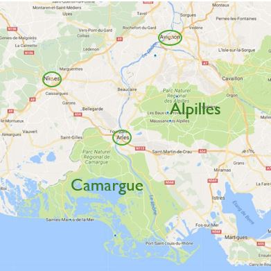 Arles Location Map France Arles Location Map France