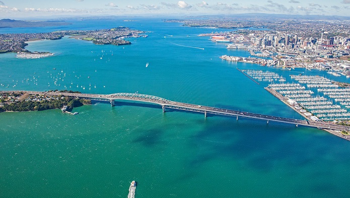 Auckland Harbour New Zealand Auckland Harbour New Zealand