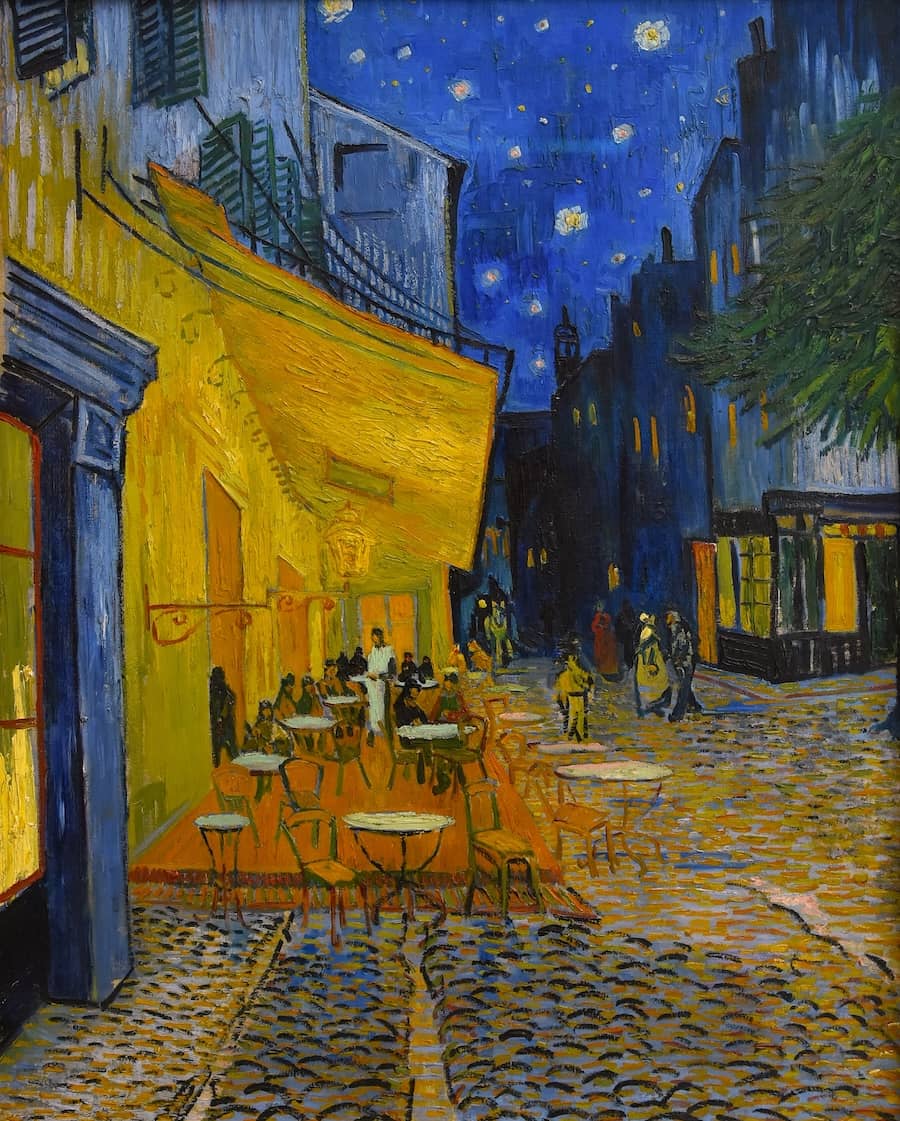 Cafe Terrace at Night by Van Gogh Cafe Terrace at Night by Van Gogh