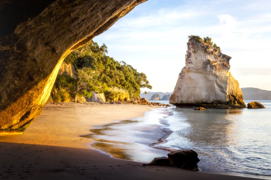 Cathedral Cove Beach New Zealand Cathedral Cove New Zealand