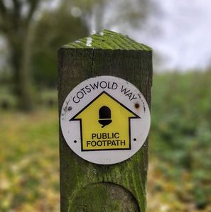 Cotswolds Way Marker UK Cotswolds Way Marker UK