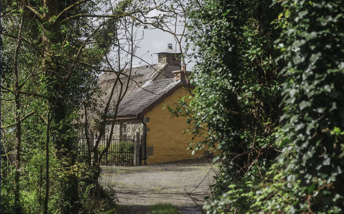 A hidden farm cottage in Ireland. A hidden farm cottage in Ireland.