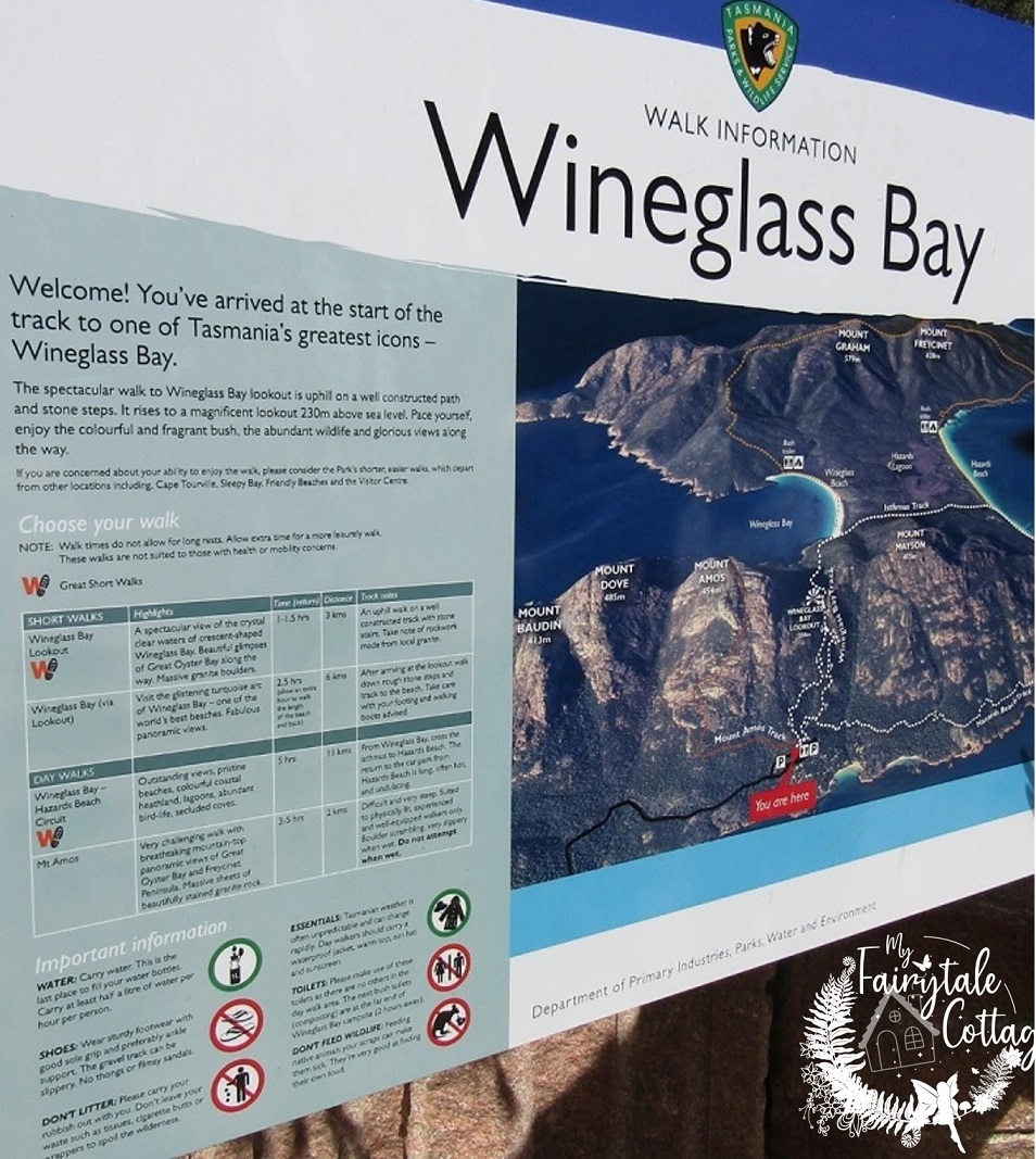 Freycinet National Park Trail Map