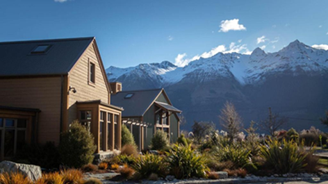 Headwaters Glenorchy Eco Lodge - Glenorchy - Otago - New Zealand - exterior Headwaters Glenorchy Eco Lodge - Glenorchy - Otago - New Zealand