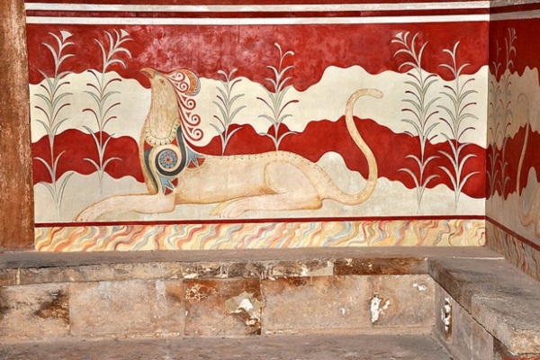Knossos Palace Crete Greece Knossos Palace Crete Greece