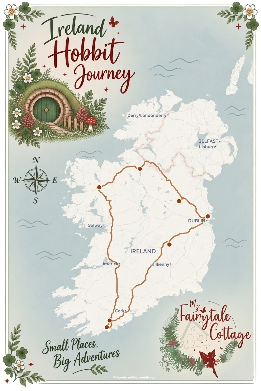 Hobbit House Ireland Map
