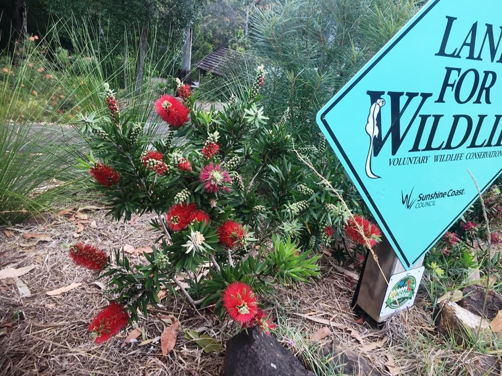 Our Land for Wildlife sign