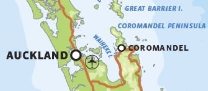 Location Map Coromandel Peninsula New Zealand Location Map Coromandel Peninsula New Zealand