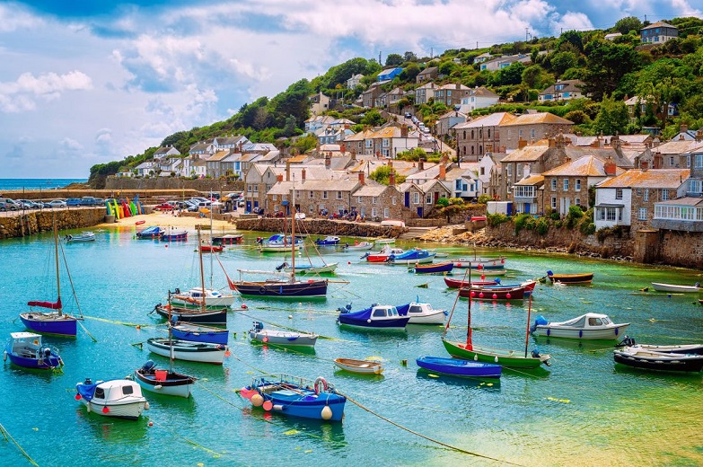 Mousehole Harbour - Cornwall UK