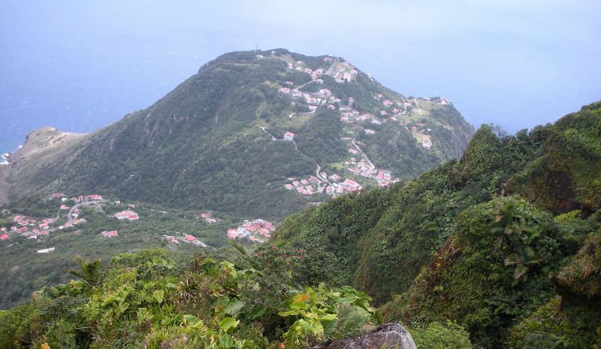Saba Island View
