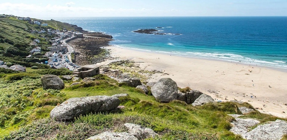 Sennen Cove Beach Cornwall UK