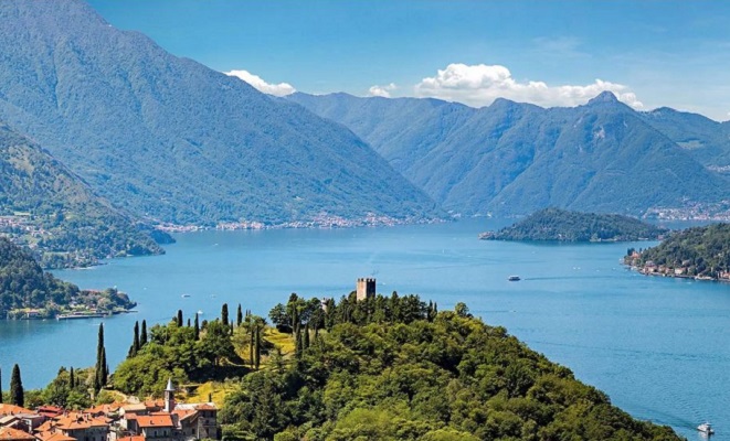 Shared Boat Tour Lake Como Italy