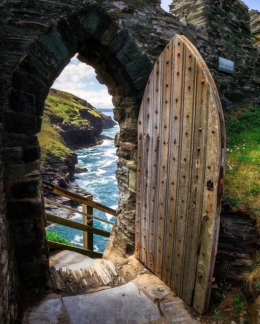 Tintagel Castle Cornwall UK