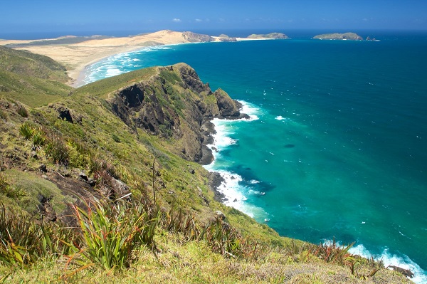 View from Cape Reinga Northern New Zealand View from Cape Reinga Northern New Zealand