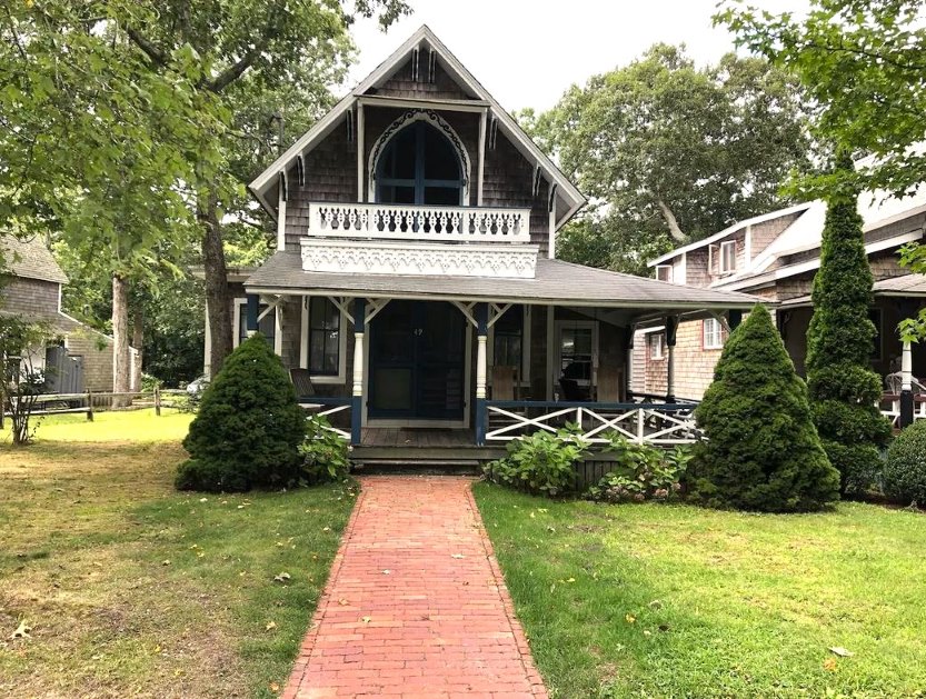 Vineyard Historic Campground Gingerbread Cottage