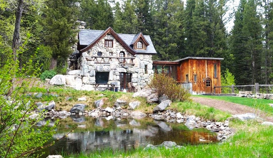 Old World Cottage Wilson Wyoming USA